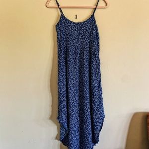Universal Thread Blue Midi Dress Floral XS